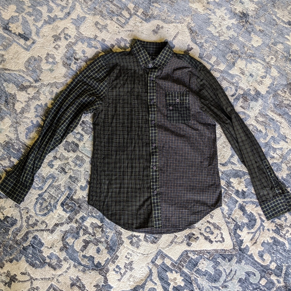 Five Four Plaid Frankenshirt (S)